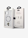 Karl Lagerfeld Karl Lagerfeld IML Karl and Choupette NFT MagSafe Zadnji Pokrov za iPhone 14 Transparent
