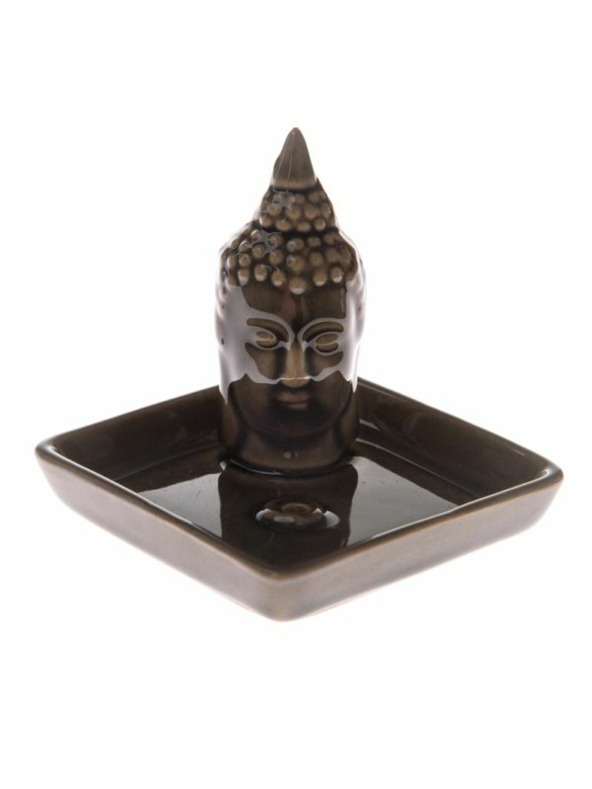 Casa de Engel Keramično stojalo za dišeče palčke, sivo, 0/60