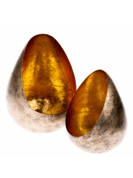 Casa de Engel Kovinski svečnik - komplet dveh sveč, 1/8