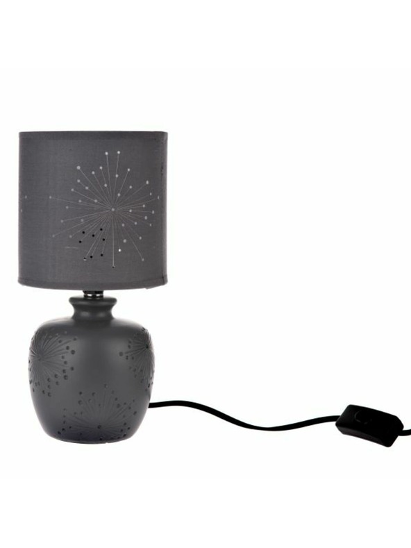 Casa de Engel Keramična namizna svetilka - siva, 1/18