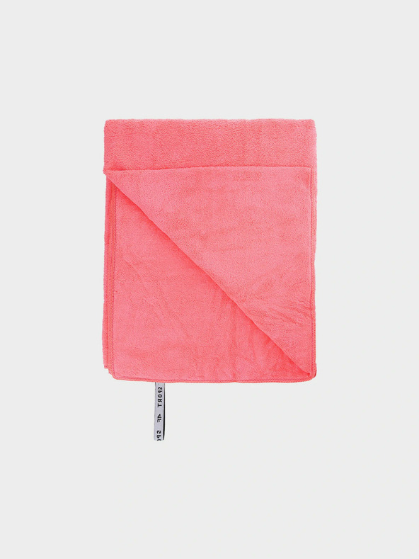 4F Športna brisača za hitro sušenje M (80 x 130 cm) 4F - rdeča