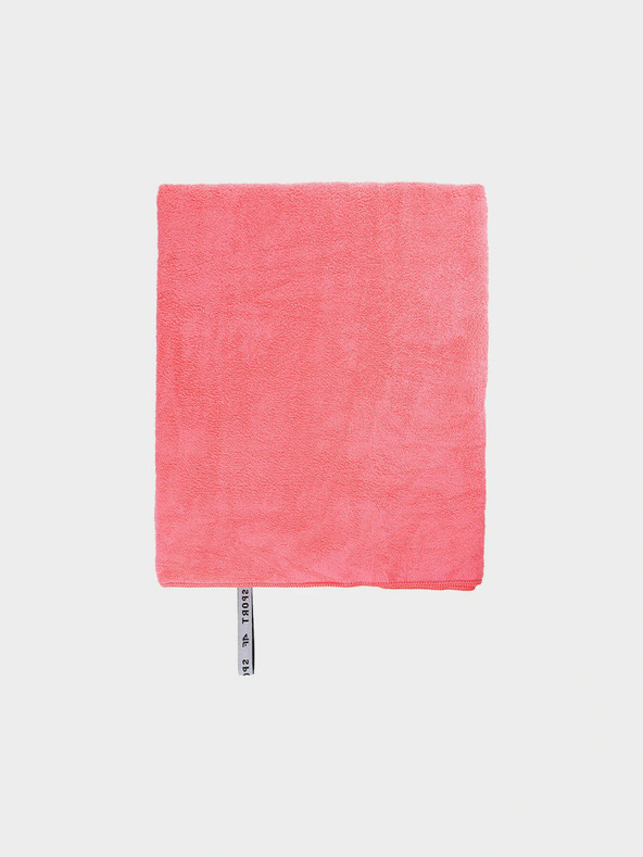 4F Športna brisača za hitro sušenje M (80 x 130 cm) 4F - rdeča