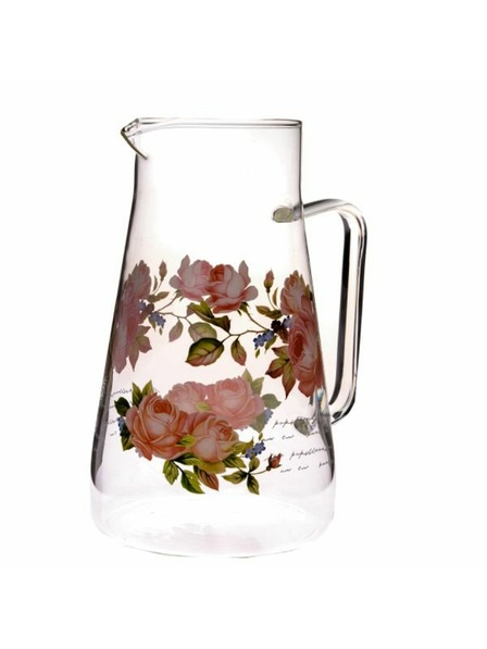 Casa de Engel Stekleni vrč - vrtnica, 1450 ml, 1/24