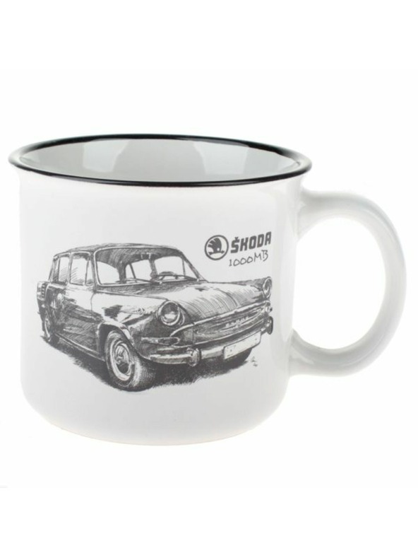 Casa de Engel Keramična skodelica - Škoda 1000MB, 480ml, 6/36