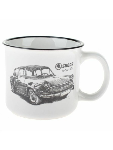 Casa de Engel Keramična skodelica - Škoda 1000MB, 480ml, 6/36