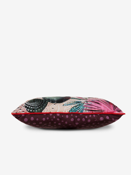 Hip Bedding Vijolična vzorčasta obojestranska blazina s polnilom Hip Bedding Sirke