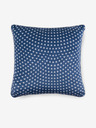 Hip Bedding 48 x 48 cm - modro vzorčast obojestranski vzglavnik s polnilom Hip Bedding Bjirke