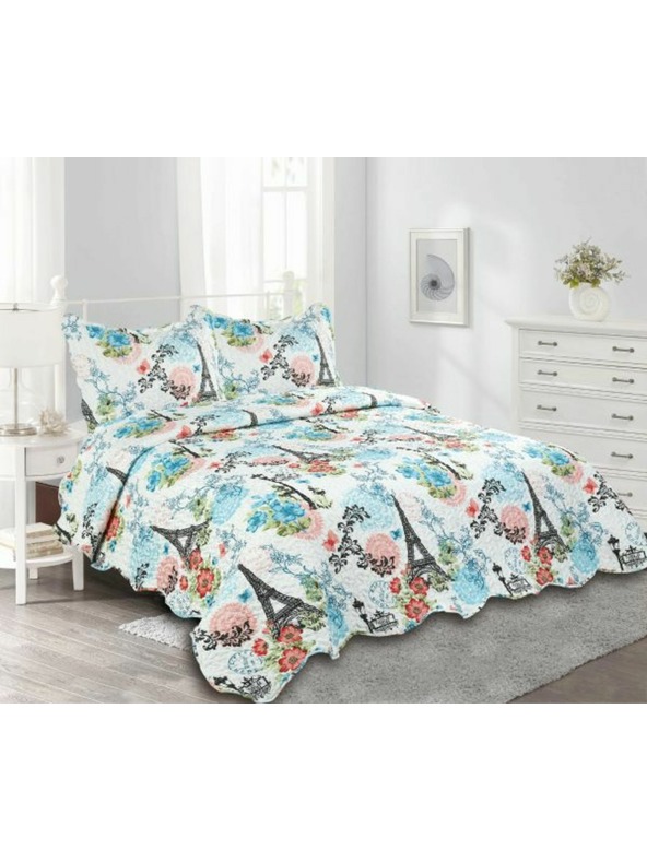 Casa de Engel Tekstilni pregrinjalo za enojno posteljo + 1 blazina, 0/6