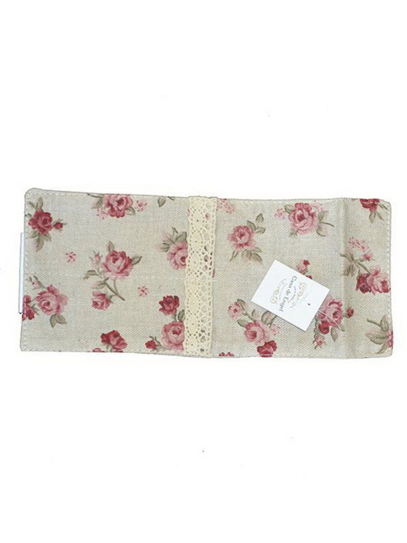 Casa de Engel Etui za jedilni pribor "Red rose" 0/1