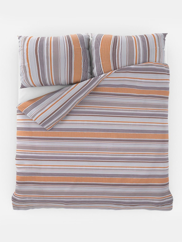 Kvalitex Francosko bombažno posteljno perilo 220x200, 70x90cm VENTA bež