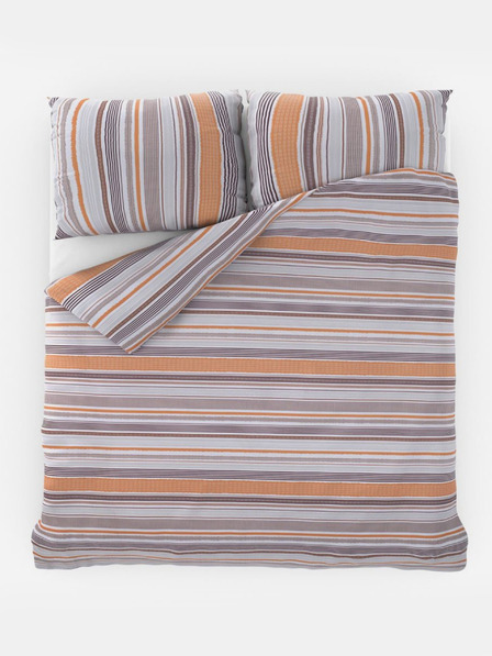 Kvalitex Francosko bombažno posteljno perilo 220x200, 70x90cm VENTA bež