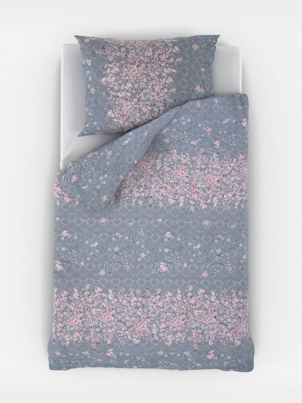 Kvalitex Francoska bombažna posteljnina PROVENCE COLLECTION 240x200, 70x90cm MILENA roza