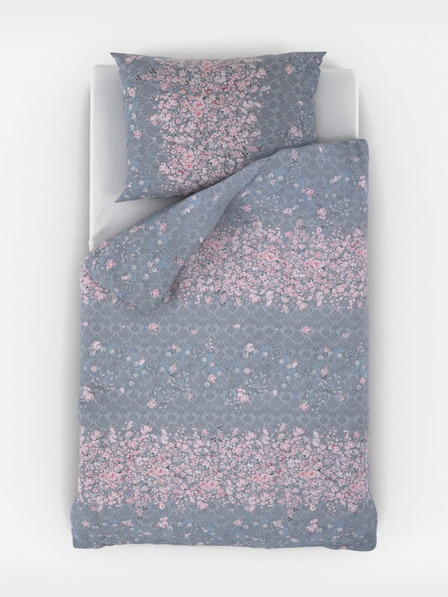 Kvalitex Francoska bombažna posteljnina PROVENCE COLLECTION 240x200, 70x90cm MILENA roza