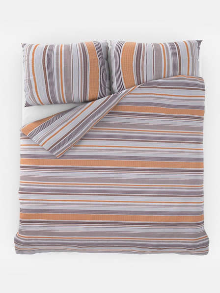 Kvalitex Klasična bombažna posteljnina 140x200, 70x90cm VENTA bež