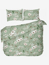Kvalitex Francoska bombažna posteljnina DELUX 200x200, 70x90cm MAGNOLIA zelena