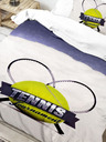 Kvalitex 3D posteljno perilo 140x200, 70x90cm Tenis