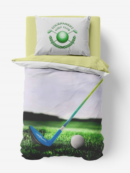 Kvalitex 3D posteljnina 140x200, 70x90cm Golf