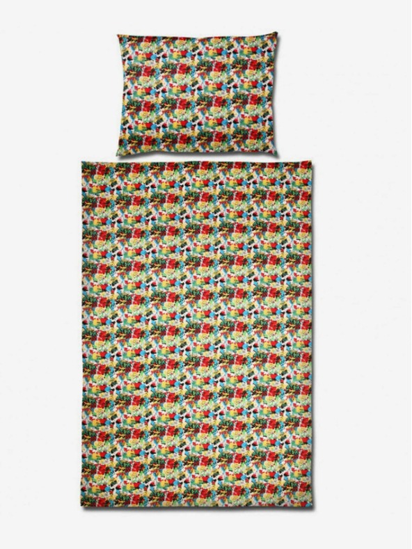 Styx Posteljnina Styx art emoji iz bombažnega satena