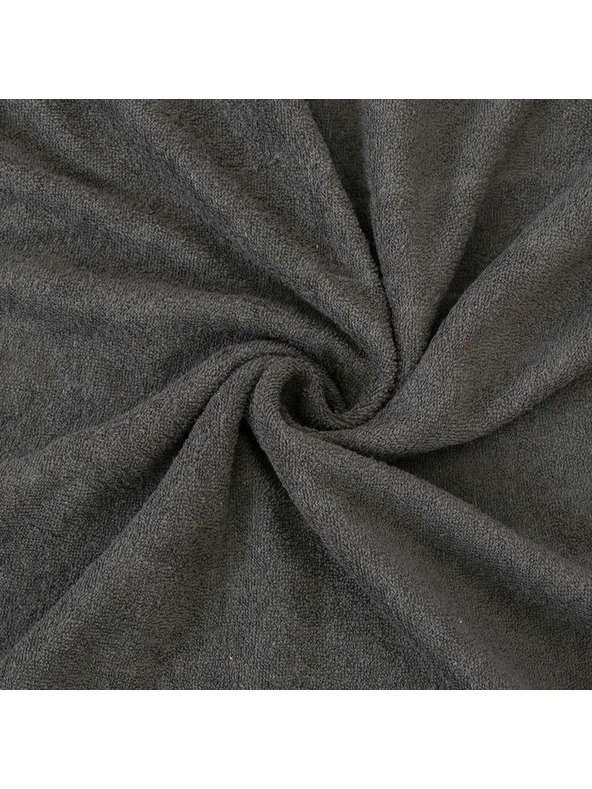 Kvalitex Frotirasta rjuha za zakonsko posteljo 180x200cm temno siva Kvalitex