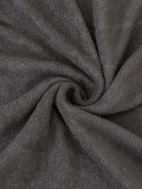 Kvalitex Frotirno pregrinjalo 200x200cm temno sivo Kvalitex