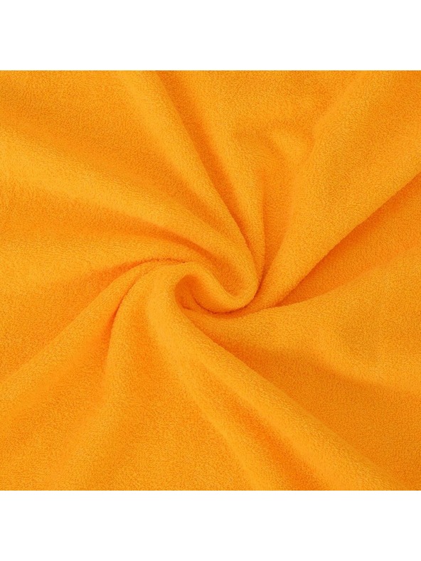 Kvalitex Frotirasta rjuha za zakonsko posteljo 180x200cm živo rumena Kvalitex