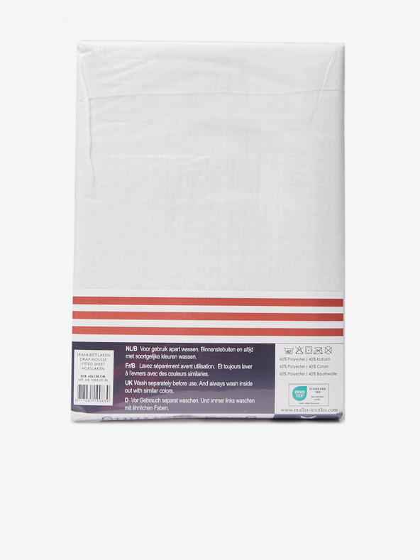 Good Morning 60 x 120 Bela zaščitna rjuha Good Morning