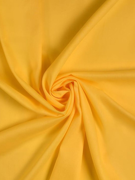 Kvalitex Bombažno natezno rjuho 90x200cm rumeno Kvalitex