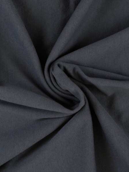 Kvalitex Prevleka iz jerseja 90x200cm temno siva