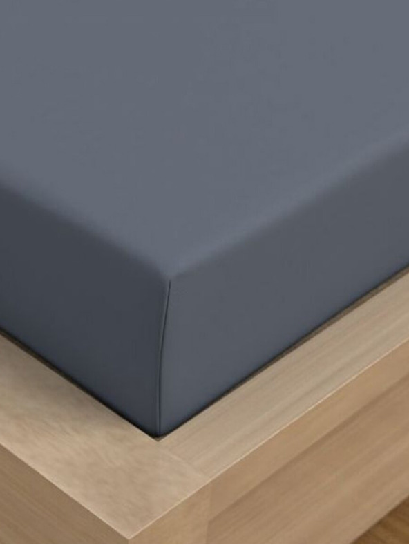 Kvalitex Satenasto pregrinjalo Luxury Collection 220x200cm temno sivo Kvalitex