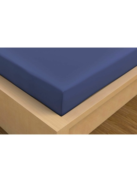 Kvalitex Satenasto rjuho Luxury Collection 200x200cm temno modro Kvalitex