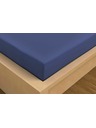 Kvalitex Satenasta rjuha Luxury Collection 220x200cm temno modra Kvalitex