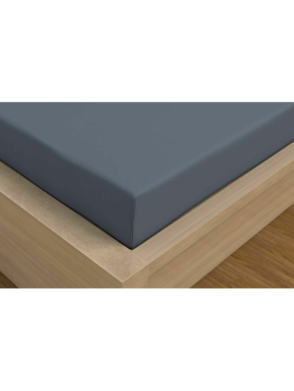 Kvalitex Satenasta rjuha Luxury Collection 200x200cm temno siva Kvalitex