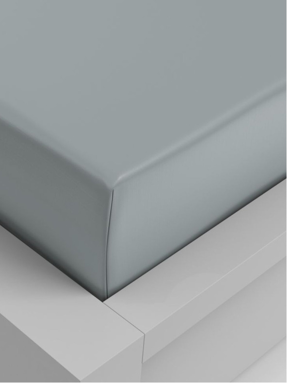 Kvalitex Viskozna raztegljiva rjuha 140x200cm svetlo zelena