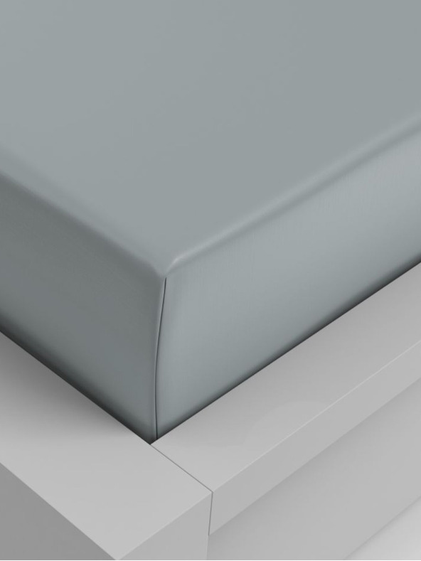 Kvalitex Raztegljiva rjuha viskoza 100x200cm svetlo zelena