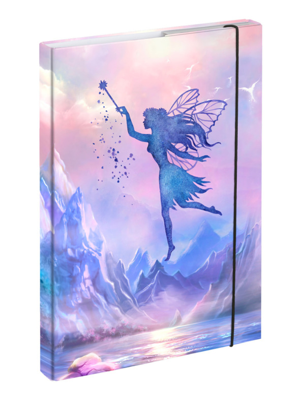 BAAGL  Vijolične mape za šolske zvezke A4 Vila Baagl