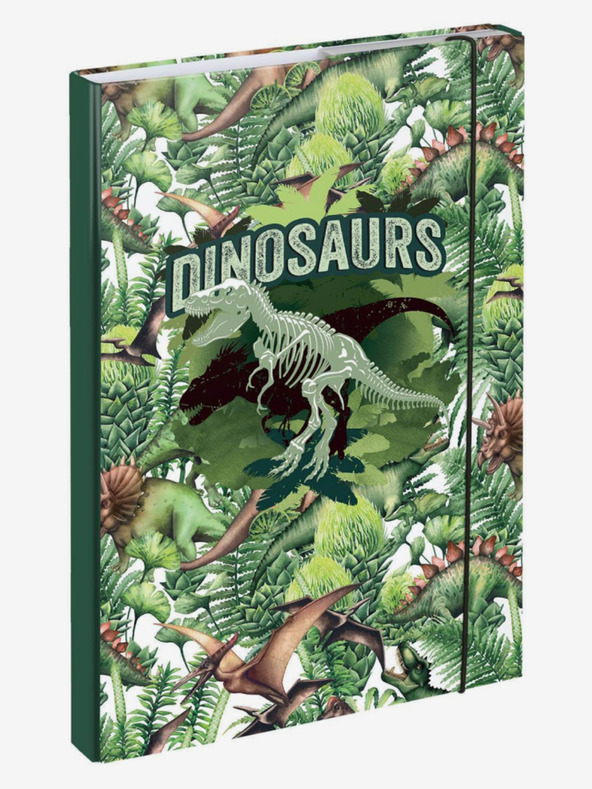 BAAGL  Zeleni ovitki za šolske zvezke A4 Dinozavri Baagl