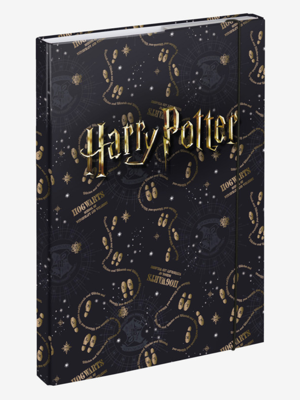BAAGL  Črne mape za šolske zvezke A4 Harry Potter Pobertův plánek Baagl