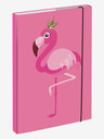 BAAGL  Roza ovitki za šolske zvezke A4 Flamingo Baagl