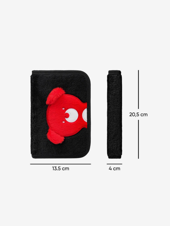 BAAGL  Črni šolski peresnik enonadstropni teribear Baagl