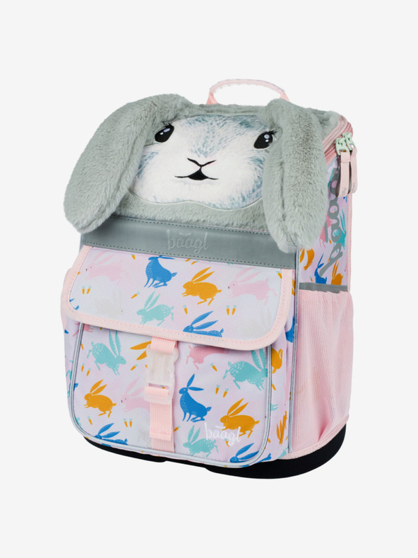 BAAGL  Bež Zippy Bunny Šolska torba Baagl