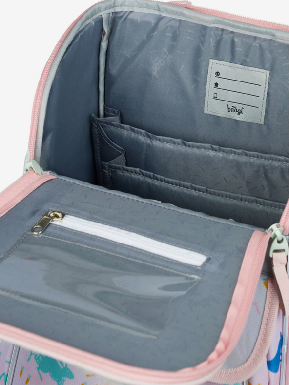 BAAGL  Bež Zippy Bunny Šolska torba Baagl