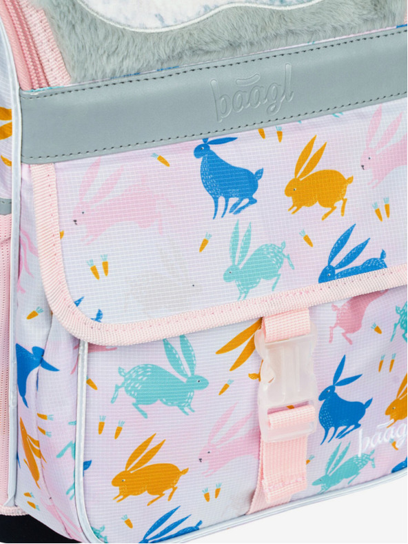 BAAGL  Bež Zippy Bunny Šolska torba Baagl