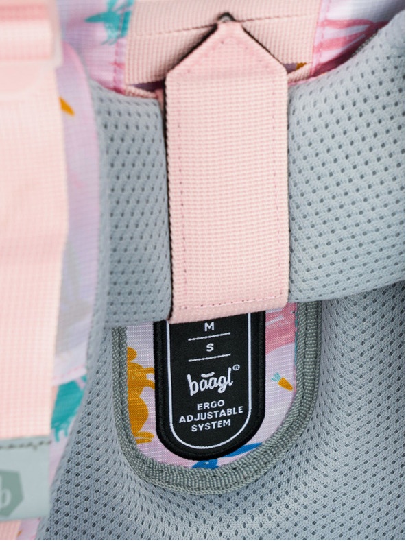 BAAGL  Bež Zippy Bunny Šolska torba Baagl