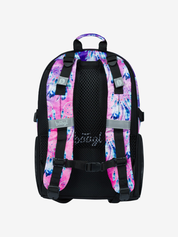 BAAGL  Vijolični šolski nahrbtnik Core Dreamcatcher Baagl