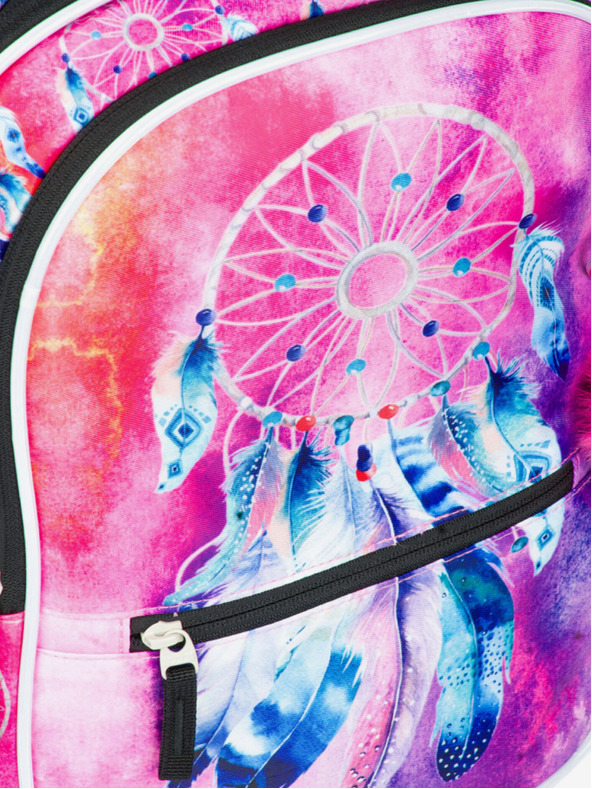 BAAGL  Vijolični šolski nahrbtnik Core Dreamcatcher Baagl