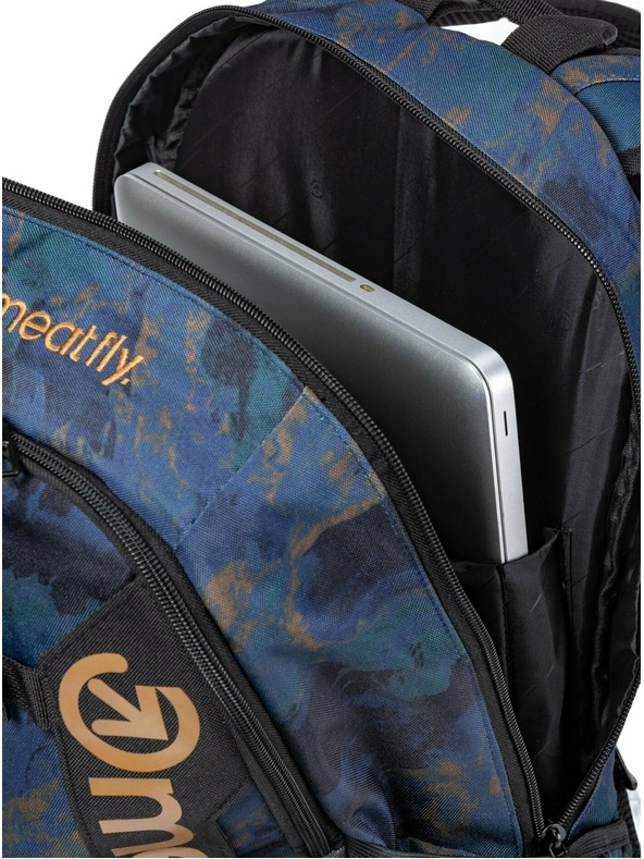 Meatfly Meatfly nahrbtnik Basejumper Mossy Navy 22 L