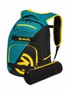 Meatfly Meatfly nahrbtnik Exile Black / Snake Green 24 L | Zelena | Prostornina 24 L