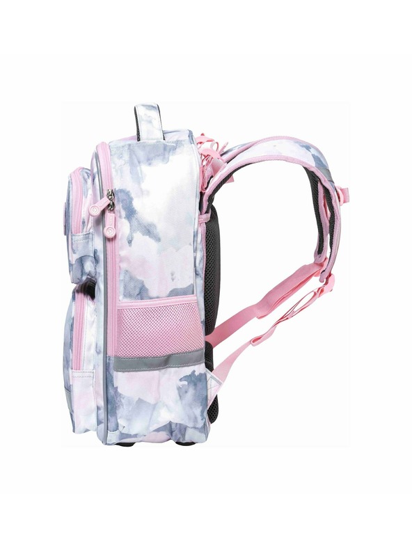 Meatfly Meatfly šolska torba Max Clouds Pink 17L