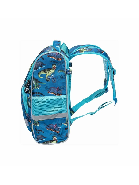 Meatfly Meatfly šolska torba Alex Dino Petrol