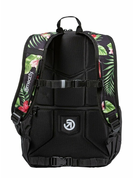 Meatfly Nahrbtnik Meatfly Basejumper Tropical Black 22 L